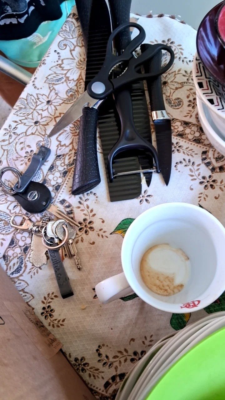 Kit recebido em casa